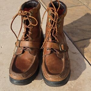 Polo by Ralph Lauren Belted Leather Men's Boots